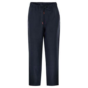 Kiton Men Tailored Linen Drawstring Trousers